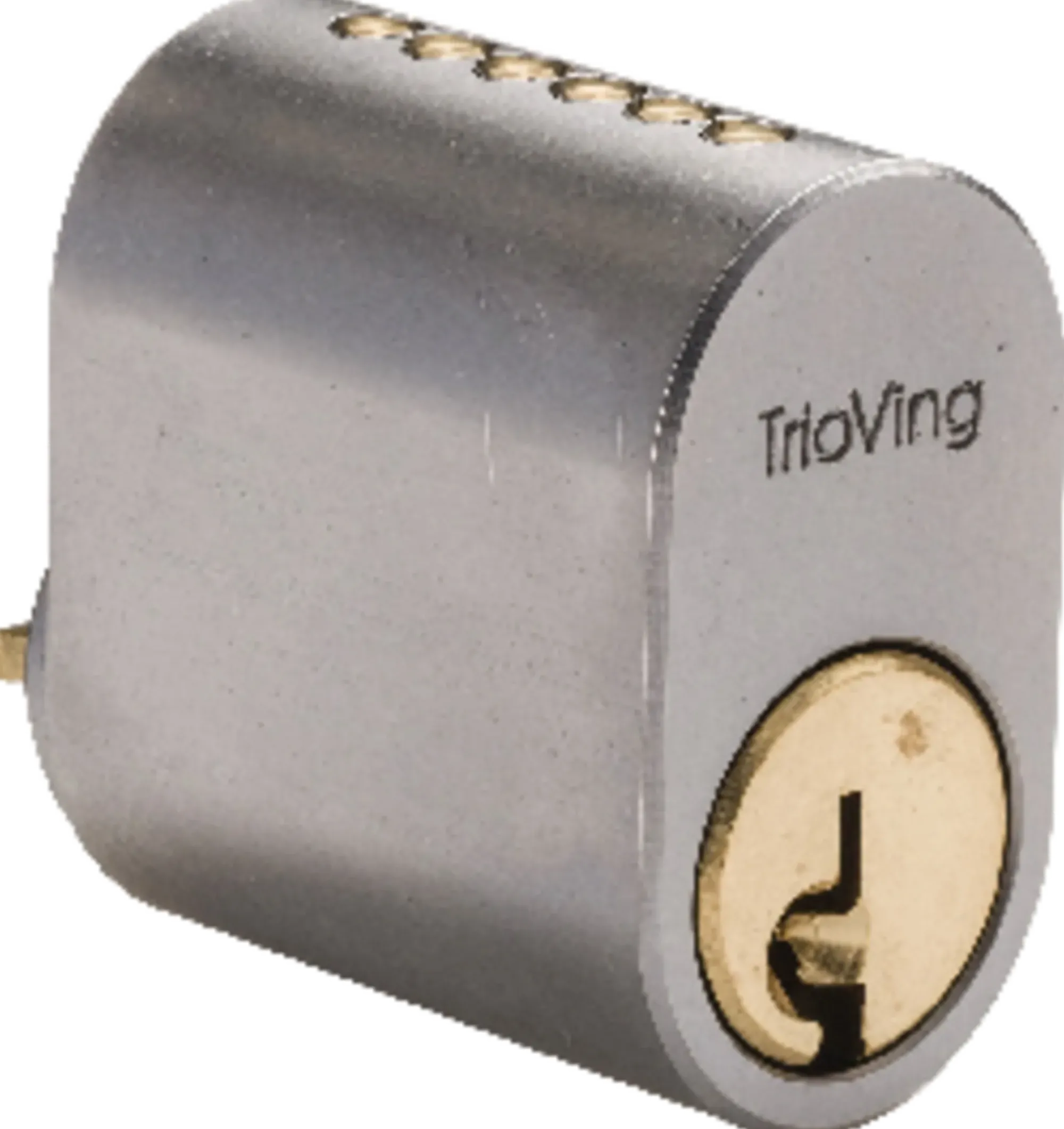 Sylinder 1237 forkrommet-Assa abloy New