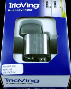Sylinderknapp TV5541 messing matt 32mm-Assa abloy Online