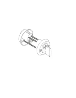 Sylinder 1245 multi sett-Assa abloy Best