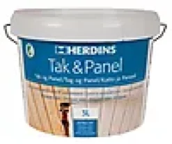 Tak & Panelhvit ekstra hvit 3l-Herdins Best