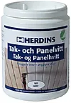 Tak & Panelhvit 1l-Herdins New