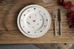 Tallerken Ø23cm m/dekor GC Cottage-Rosendahl Best
