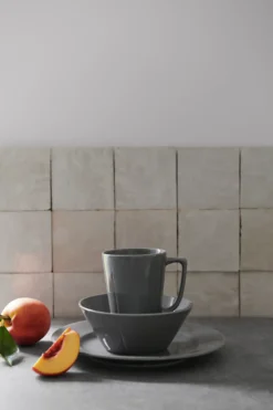 TALLERKEN GRAND CRU Ø23CM ASH GRÅ-Rosendahl Online