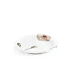 TALLERKEN HAMMERSHØI POPPY 27CM HVIT MED DEKORASJON-Kähler Discount