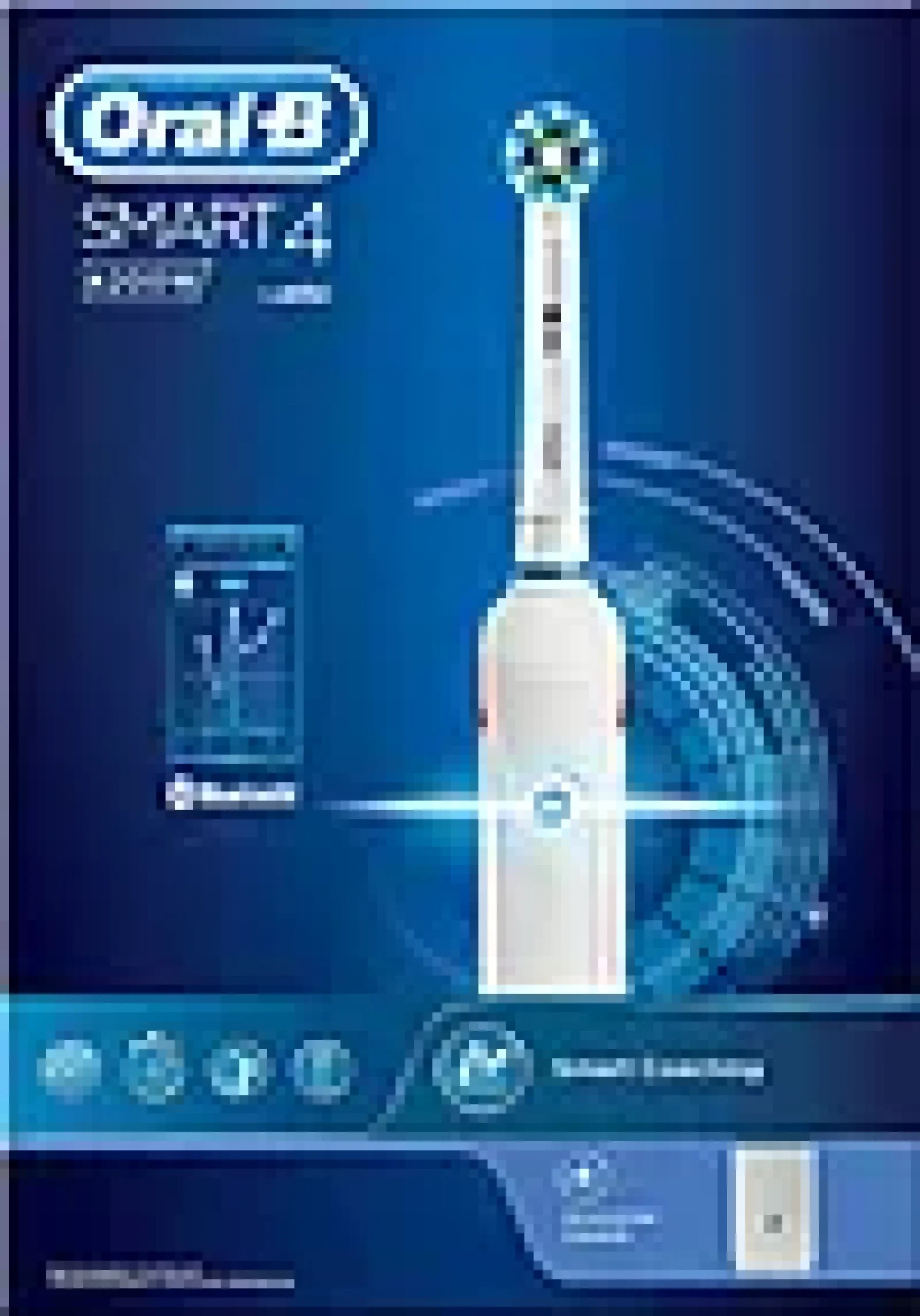 TANNBØRSTE ELEKTRISK SMART 4 MED BLUETOOTH-Oral b Sale