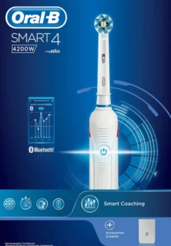TANNBØRSTE ELEKTRISK SMART 4 MED BLUETOOTH-Oral b Sale