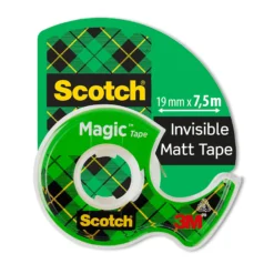 Tape Magic med dispenser 19mmx7,5m-Scotch New