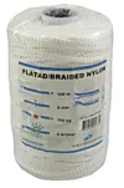 Tau nylon 4mm 100m flettet x-spole-Poly Produkter New