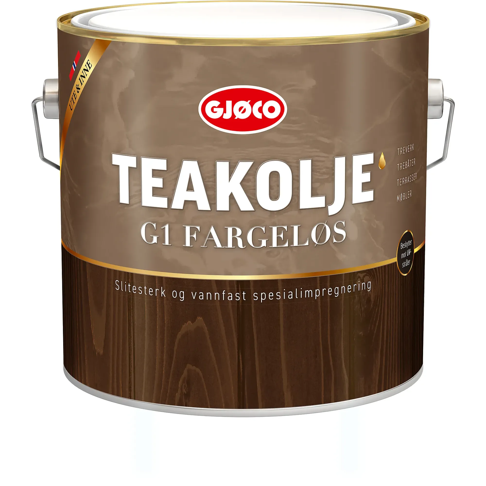 Teakolje G1 matt 3l-Gjøco Sale
