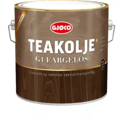 Teakolje G1 matt 3l-Gjøco Sale