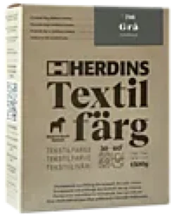 TEKSTILFARGE 716 GRÅ 100ML-Herdins Hot