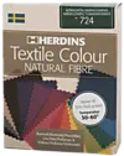 Tekstilfarge 724 Mørke-Herdins New