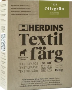TEKSTILFARGE 723 OLIVENGRØNN 100ML-Herdins Online