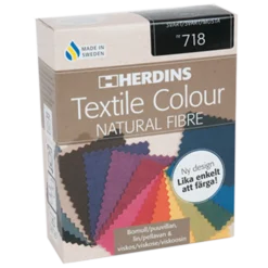 Tekstilfarge 718 svart 100ml-Herdins Discount