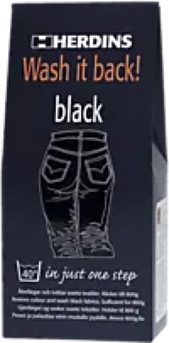 Tekstilfarge Wash it back black-Herdins Best
