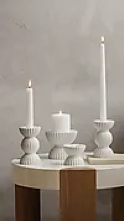 Telyslykt Tura 8cm-Lyngby porcelæn Online