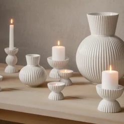 Telyslykt Tura 8cm-Lyngby porcelæn Online