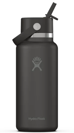 Termoflaske bred med fliptut Black 946ml-Hydro flask New
