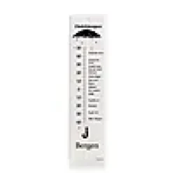 Termometer Dialekttempen 34X9cm- Clearance