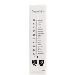 Termometer Dialekttempen 34X9cm- Clearance