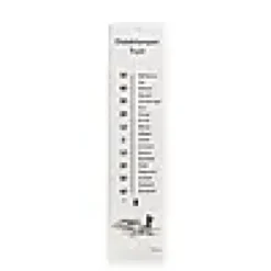 Termometer Dialekttempen 34X9cm- Clearance