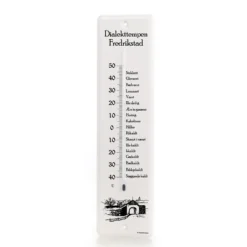 Termometer Dialekttempen 34X9cm- Clearance