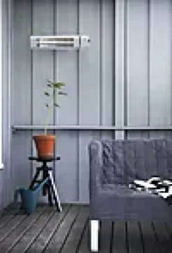 TERRASSEVARMER INFRARØD 2000W MED APP-Mill Hot