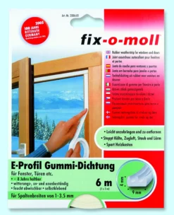 Tetningslist E 6m/9/4mm brun-Fix O Moll Sale