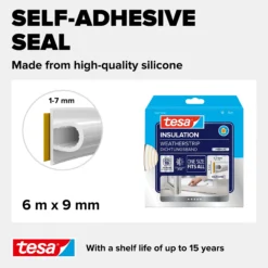 Tetningslist silikon 6m-Tesa Online