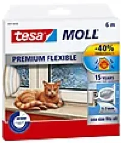 Tetningslist silikon 6m transparent-Tesa Best