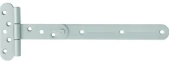 T-HENGSEL 310MM FINSTRUKTUR GRÅ MED RUSTFRI A4 TAPP-Pn Beslag Outlet