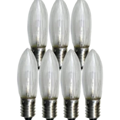 Topplampe universal led 10-55v 0.2w E10 7stk-Star trading Hot