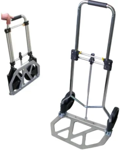 Tralle Sammenleggbar stål og aluminium 90kg-Ironside Clearance