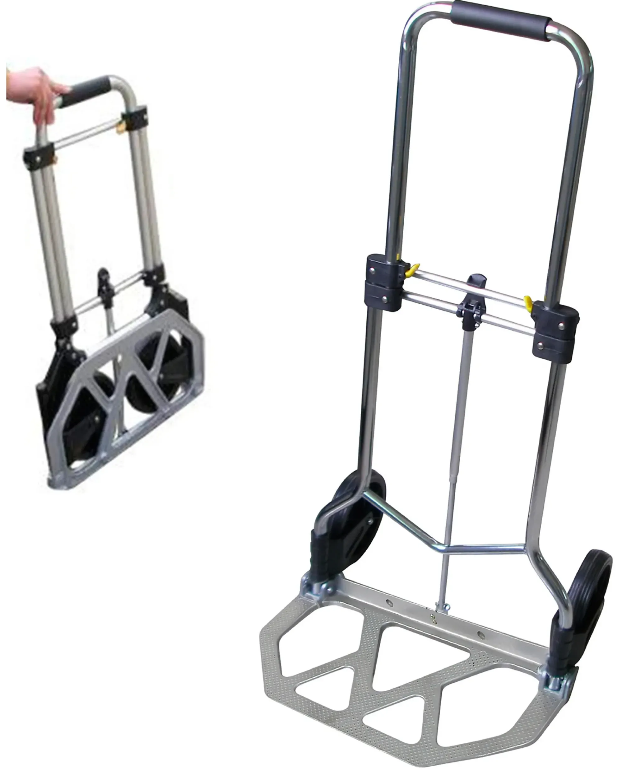 Tralle Sammenleggbar stål og aluminium 90kg-Ironside Clearance
