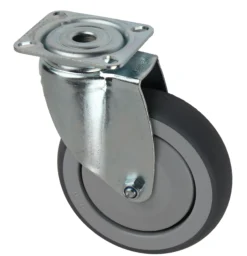 TRANSPORTHJUL Ø125MM M/PLATE-Pn Beslag Best