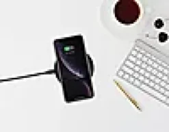 Trådløs ladeplate 15W med USB-A til USB-C ladekabel-Ansmann Discount