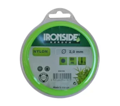 Tråd til gresstrimmer 2,0mmx20m-Ironside Discount