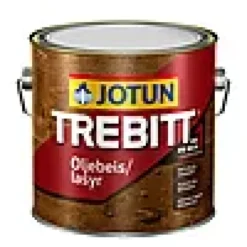 TREBITT OLJEBEIS RØD BASE 2.7L-Jotun Hot