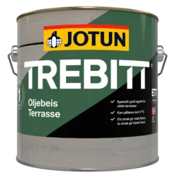 Trebitt oljebeis terrasse gul base 2,7l-Jotun Sale