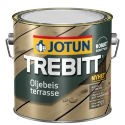 Trebitt oljebeis terrasse klar base 2,7l-Jotun Hot