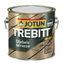 Trebitt oljebeis terrasse klar base 2,7l-Jotun Hot