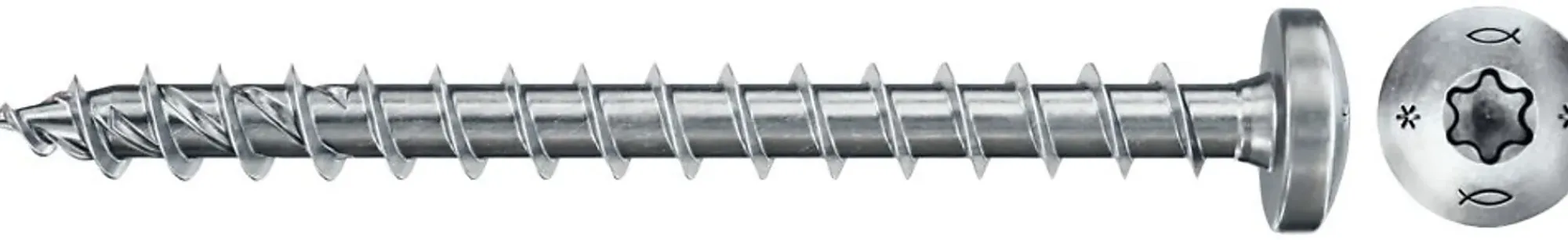 Treskrue Panhode 4,0x25mm C5 Utendørs-Fischer Sale