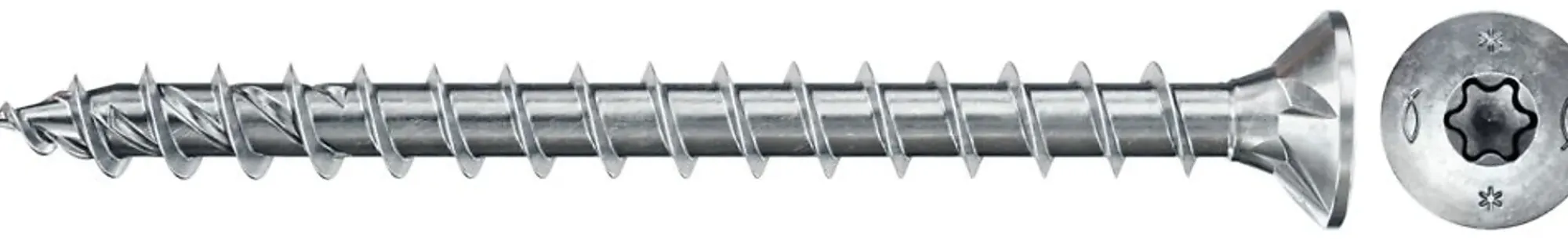 Treskrue Senkhode 4,5x25mm Elzink-Fischer New