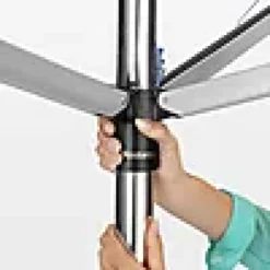 Tørkestativ utendørs Topspinner 50m med metalljordspyd-Brabantia Discount