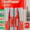 Universalplugg Duopower 10x80 BK 8stk-Fischer Outlet