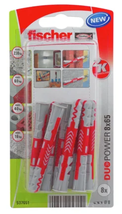 Universalplugg Duopower 8x65mm 8 Stk-Fischer Best