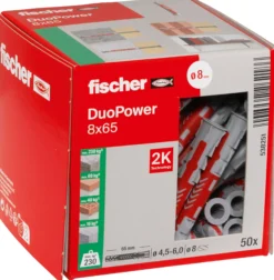 Universalplugg Duopower 8x65mm 50stk-Fischer Hot