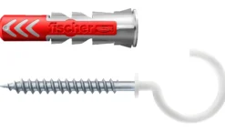 Universalplugg Duopower 8x40 RH N BK 4stk med krok-Fischer Clearance