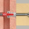 Universalplugg Duopower 8x65 S BK 4stk med skrue-Fischer Outlet