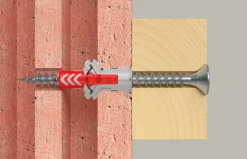 Universalplugg Duopower 8x65 S BK 4stk med skrue-Fischer Outlet